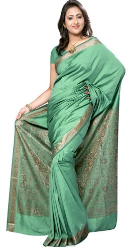 Manufacturers Exporters and Wholesale Suppliers of Silk Saree 03 Kolkata West Bengal
